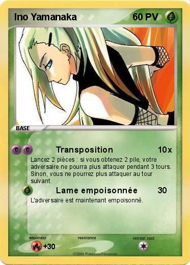 Pokemon Ino Yamanaka