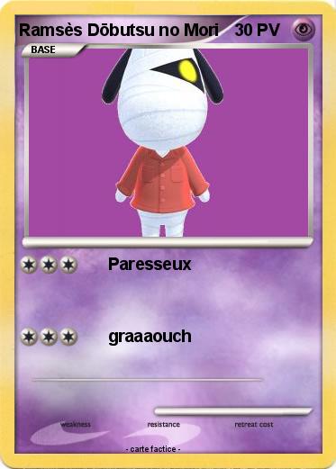 Pokemon Ramsès Dōbutsu no Mori