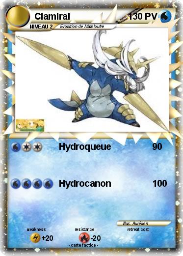 Pokemon Clamiral