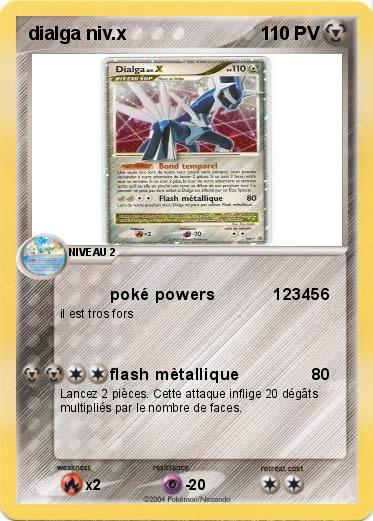 Pokemon dialga niv.x