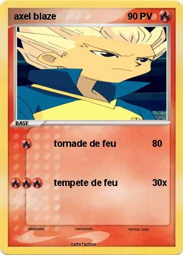 Pokemon axel blaze