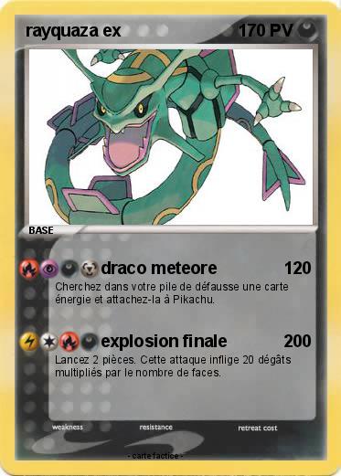 Pokemon rayquaza ex