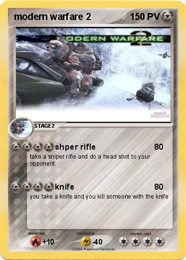 Pokemon modern warfare 2