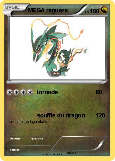 Pokemon MEGA raguaza