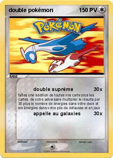 Pokemon double pokémon