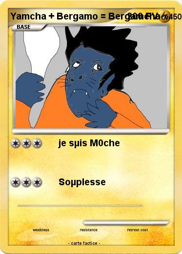 Pokemon Yamcha + Bergamo = Bergamcha