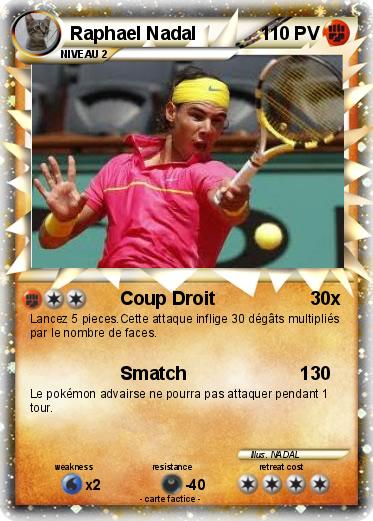 Pokemon Raphael Nadal