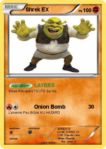 Pokemon Shrek EX