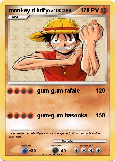 Pokemon monkey d luffy