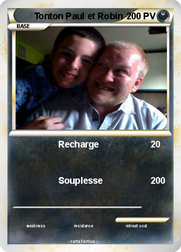 Pokemon Tonton Paul et Robin
