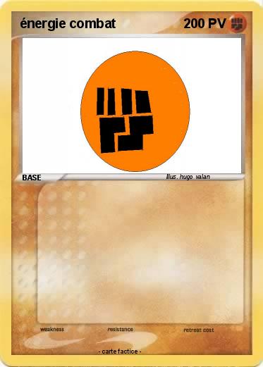 Pokemon énergie combat
