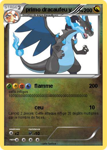 Pokemon primo dracaufeu y