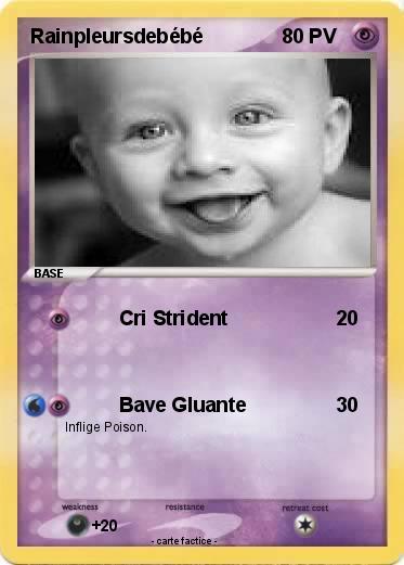 Pokemon Rainpleursdebébé
