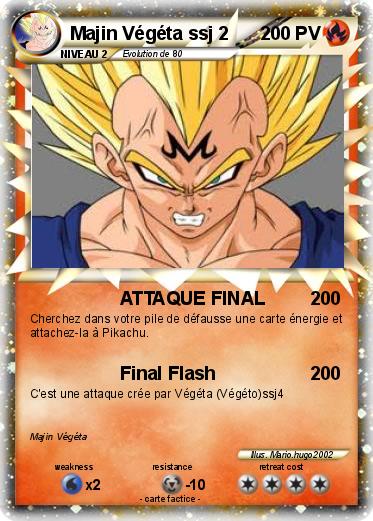 Pokemon Majin Végéta ssj 2