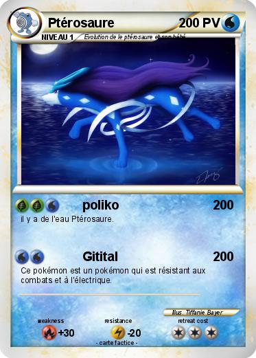 Pokemon Ptérosaure