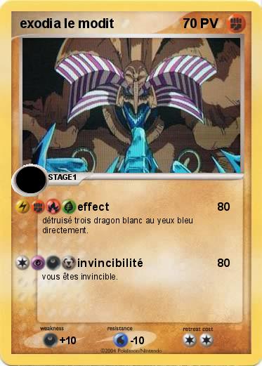 Pokemon exodia le modit