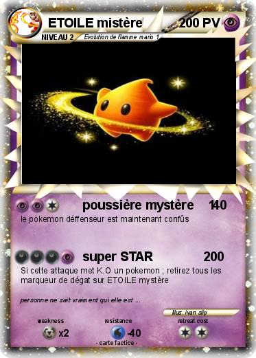 Pokemon ETOILE mistère