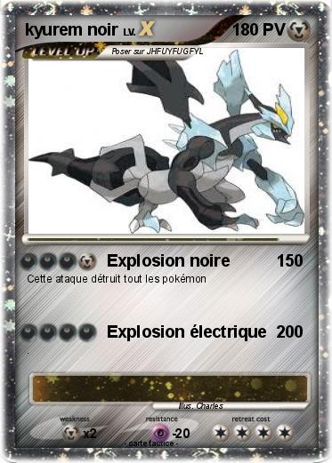 Pokemon kyurem noir