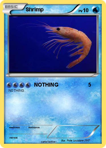 Pokemon Shrimp