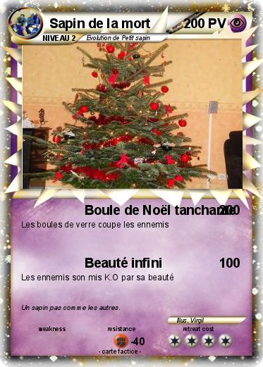 Pokemon Sapin de la mort