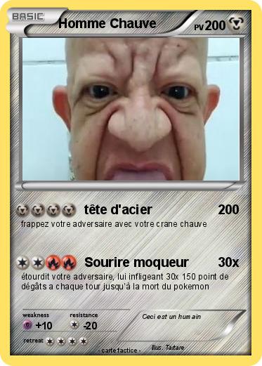 Pokemon Homme Chauve