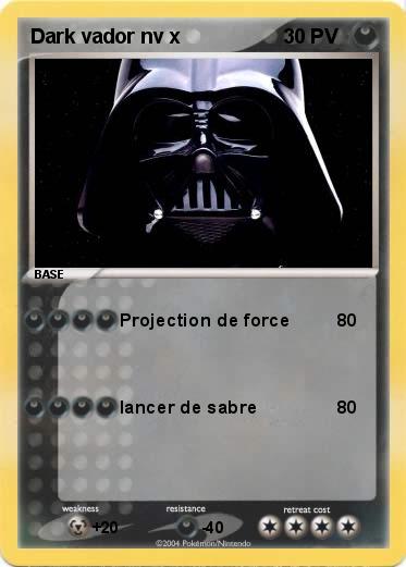 Pokemon Dark vador nv x