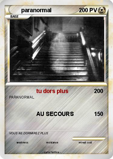 Pokemon paranormal