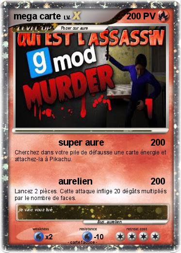 Pokemon mega carte