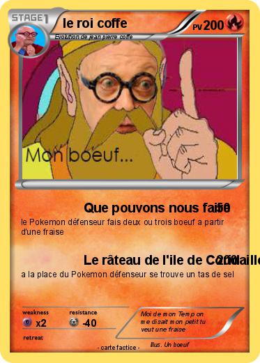 Pokemon le roi coffe