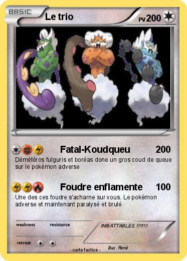 Pokemon Le trio