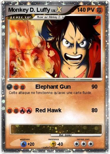 Pokemon Monkey D. Luffy