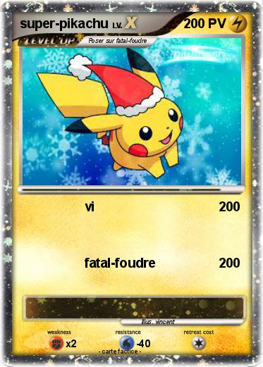 Pokemon super-pikachu