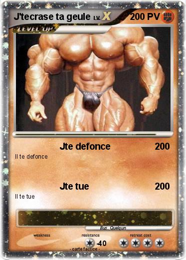 Pokemon J'tecrase ta geule