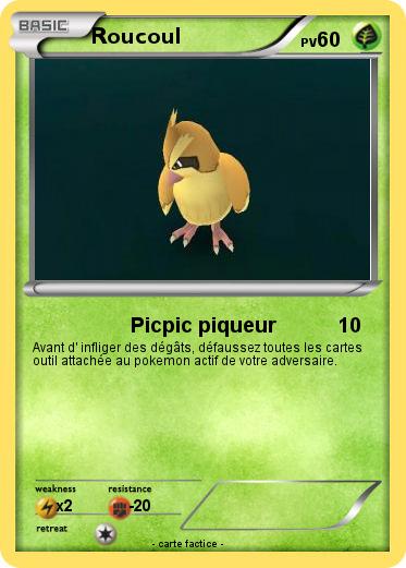 Pokemon Roucoul