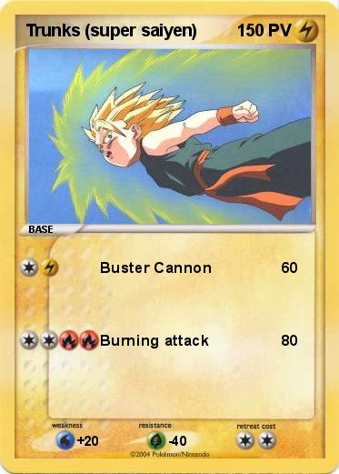 Pokemon Trunks (super saiyen)