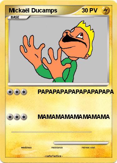 Pokemon Mickaël Ducamps