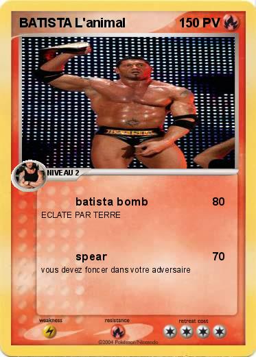 Pokemon BATISTA L'animal