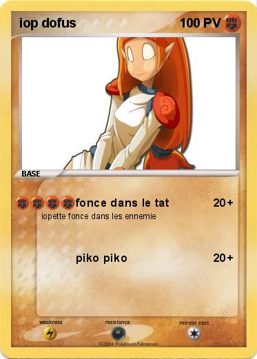Pokemon iop dofus