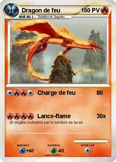 Pokemon Dragon de feu
