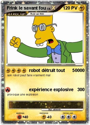 Pokemon Frink le savant fou