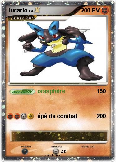 Pokemon lucario