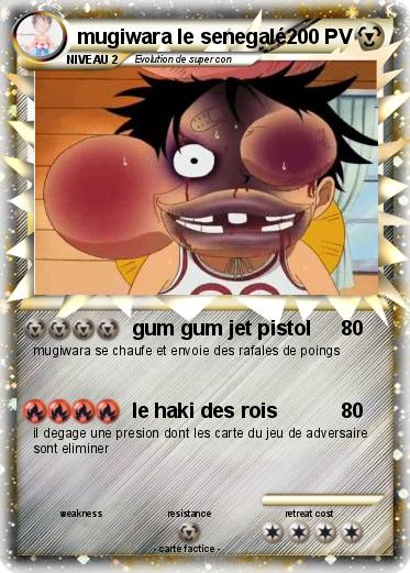 Pokemon mugiwara le senegalé