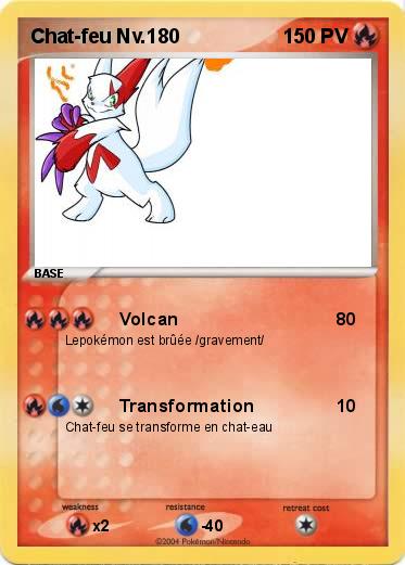Pokemon Chat-feu Nv.180