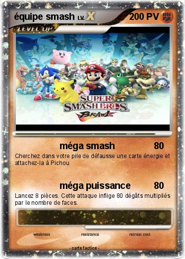 Pokemon équipe smash