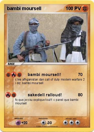 Pokemon bambi moursell