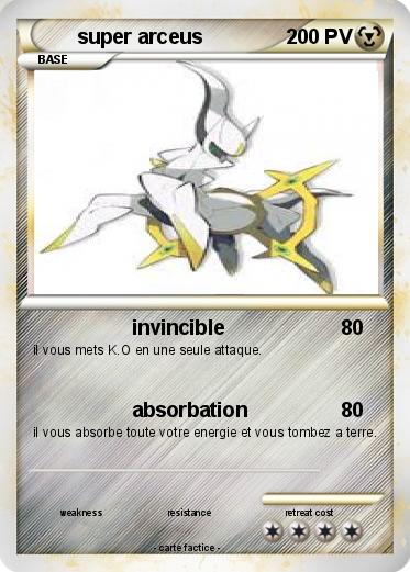 Pokemon super arceus
