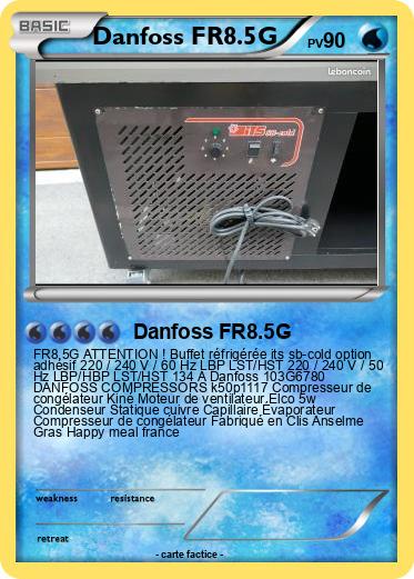 Pokemon Danfoss FR8.5G