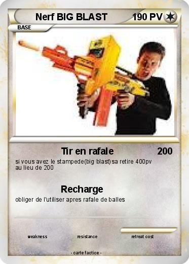 Pokemon Nerf BIG BLAST