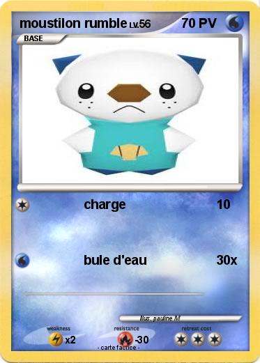 Pokemon moustilon rumble