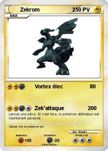 Pokemon Zekrom                      2
